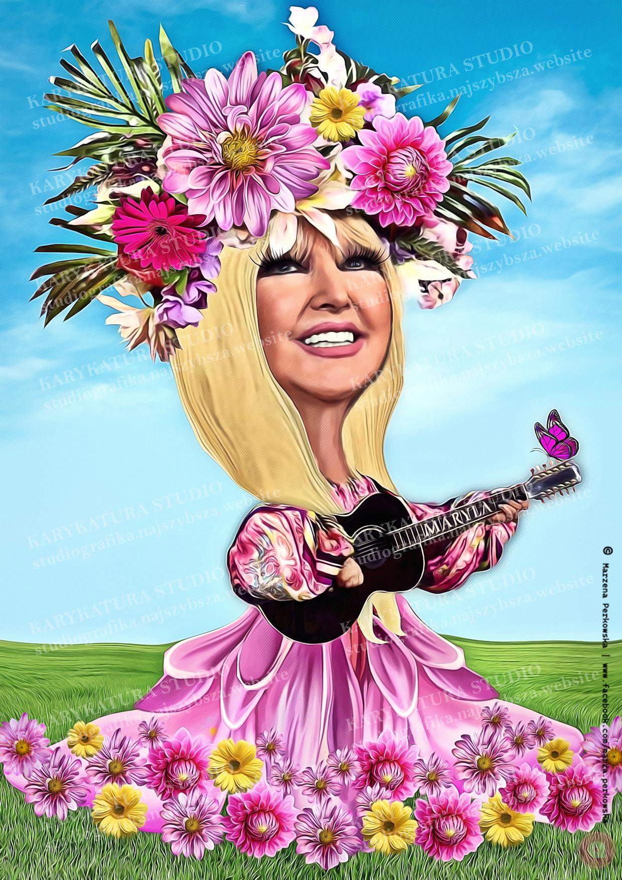 chłopiec wycieczkowiec karykatura prezent kapitan