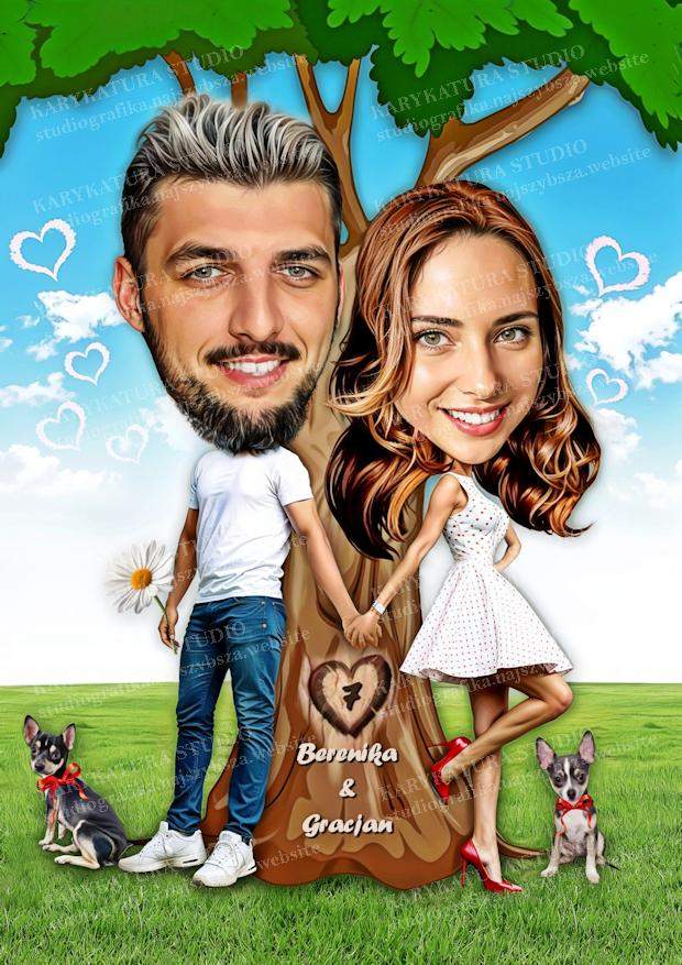 walentynki, prezent, para zakochana